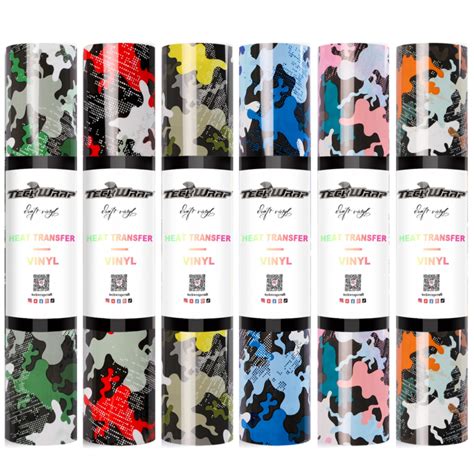 Htv Sheets Camouflage Teckwrap Craft Australia