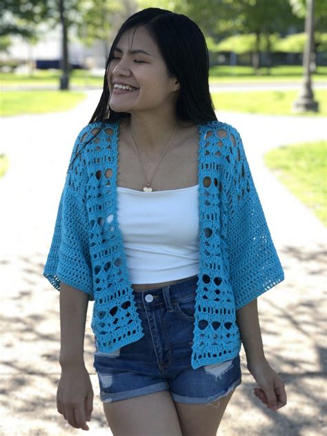 Crochet Cardigan The Summer Grace Cardigan KnitcroAddict