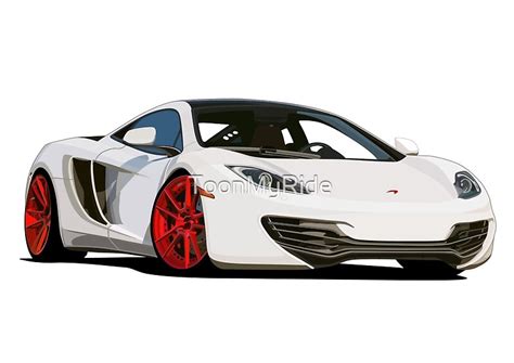 "Mclaren Cartoon" by ToonMyRide | Redbubble