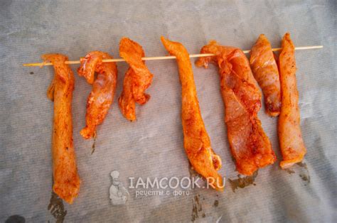 Вяленое мясо в духовке (из куриной грудки) — рецепт с фото пошагово
