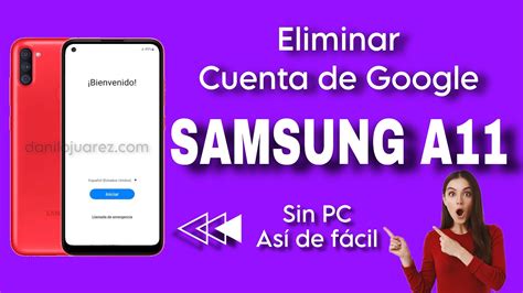 Eliminar Cuenta De Google Samsung Galaxy A Quitar Frp Sm A