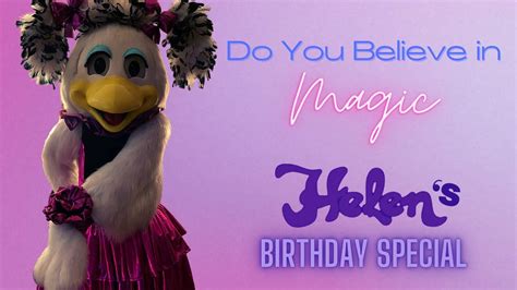 Helen Henny Do You Believe In Magic Birthday Special Chuck E