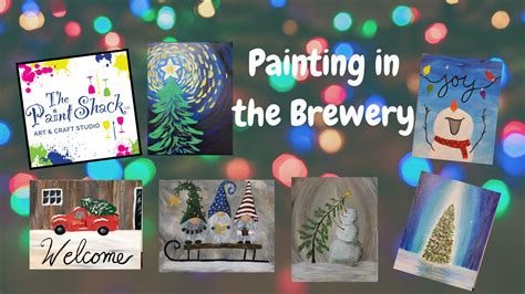 Winter Painting Funblack River Falls The Paint Shack Llc