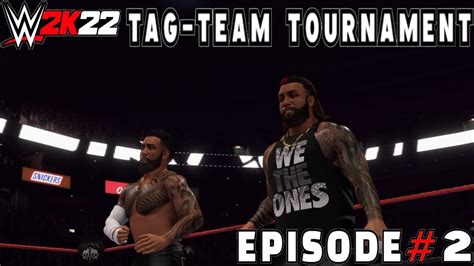 Wwe K Tag Team Tournament Ep The Usos Vs The Guerrilla S Of