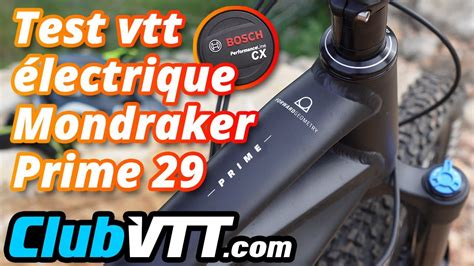 GROS test vtt électrique Mondraker Prime 29 je découvre la différence