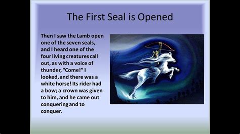 The Seven Seals Of God From The Bible S Book Of Revelation Are The