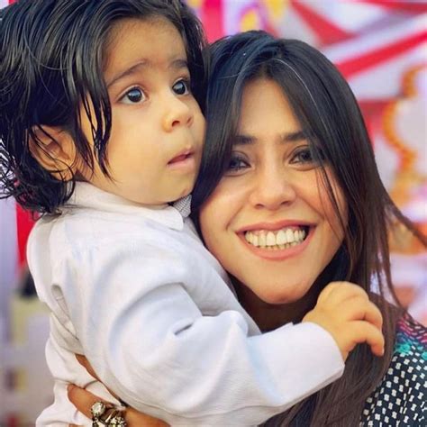 Ekta Kapoor Birthday These Photos Of The Popular Producer With Son Ravie Kapoor Are Too Cute To