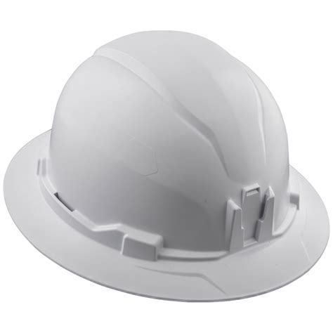 Non Vented Full Brim Class E Type Custom Hard Hats Safety Helmets