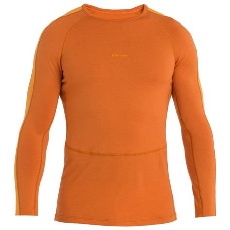 Icebreaker Zoneknit 260 L S Crewe Merino Base Layer Mens Free Uk