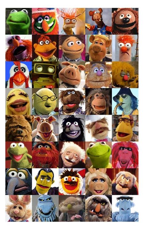 Muppet Characters List