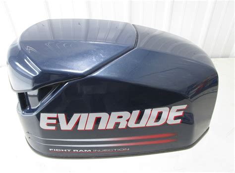 5004953 OMC Evinrude Ficht 115 HP Top Engine Motor Cover Cowl Hood 2002