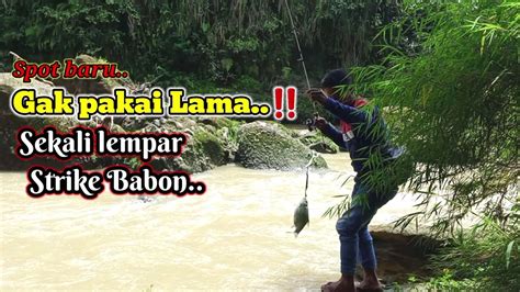 Spot Baru Ikannya Ganassss Mancing Ikan Tawes Arus Deras Sekali