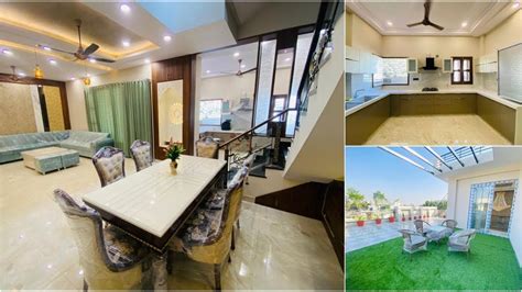 Inside 160 Sq Yard 32x45 Ultra Luxurious 5 BHK Fully Furnished Modern