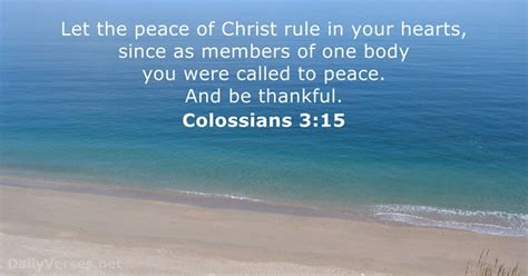 Verse Of The Day Colossians Kjv Highland Park Baptist Church