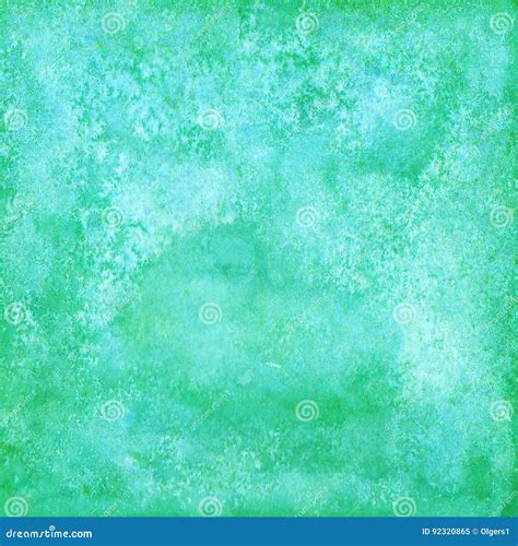 Abstract Watercolor Turquoise Texture Watercolor Background Stock