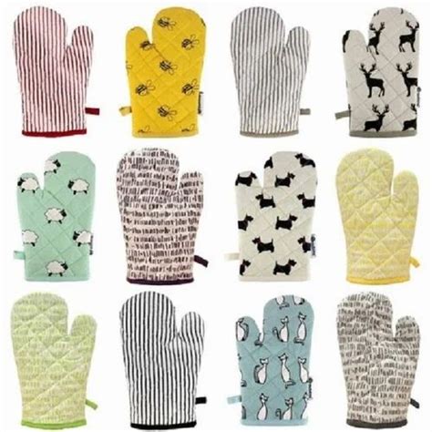 Plain Unisex Microwave Oven Cotton Gloves Heat Gloves Size Free Size At ₹ 45 Piece In Ludhiana