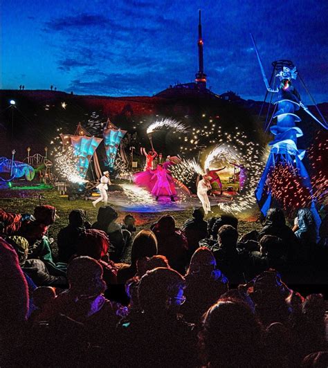 Panoramique des Dômes Les Nocturnes du puy de Dôme