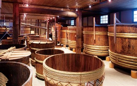 Traditional Brewery Sawanotsuru Sake Museum Japanese Sake From