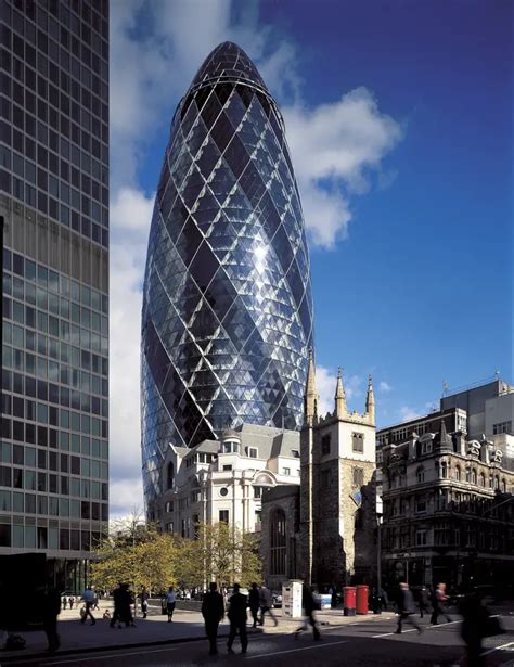 The Gherkin London 30 St Marys Axe E Architect