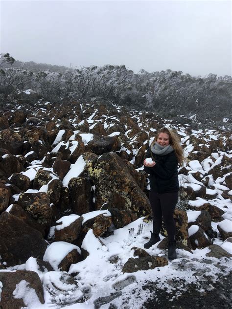 Good To Go In The Snow Kunanyi Mt Wellington Explorer Bus