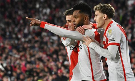 Con tres goles de Miguel Borja River Plate le ganó a Tigre en la Liga