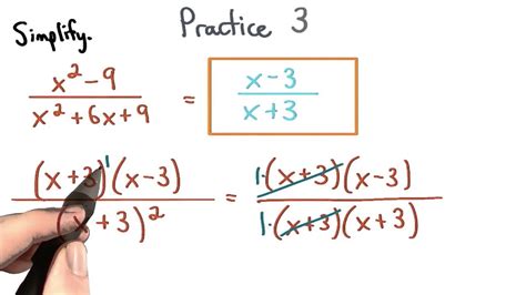 Simplifying Rational Expressions Practice