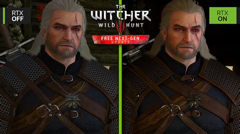 The Witcher Next Gen Ray Tracing On Vs Off Comparison Rtx