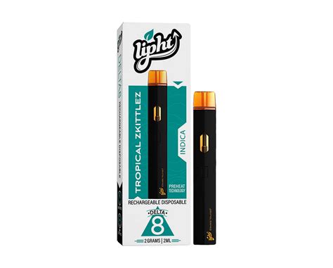 Lipht Delta G Disposable Vape Tropical Zkittlez