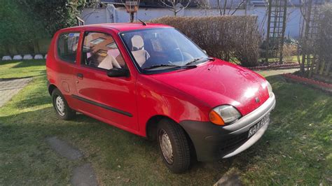 Fiat Seicento Rocznik Czarne Tablice Pierwszy W A Ciciel