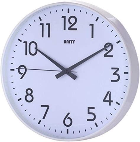 Unity Fradley Reloj De Pared Silencioso Moderno X X Cm