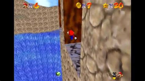 Super Mario 74 Course 3 Azure Abyss Walkthrough YouTube