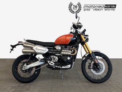 Motorrad Triumph Scrambler Xe Baja Orange Phantom Black