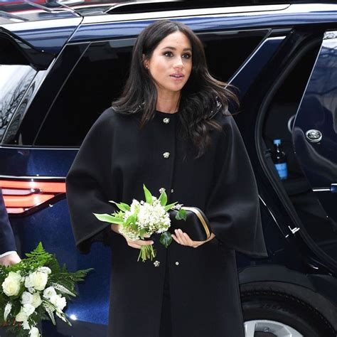 Meghan Markle Reaparece Por Sorpresa Con Un Abrigo De Gucci Star