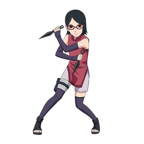 Sarada Uchiha Render 2 [naruto Ol] By Maxiuchiha22 On Deviantart