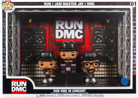 Run DMC - Run DMC in Concert - Deluxe Pop! Moment Vinyl Figure 3-Pack