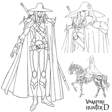 Art Of Vampire Hunter D Bloodlust In 2023 Vampire Hunter D Vampire