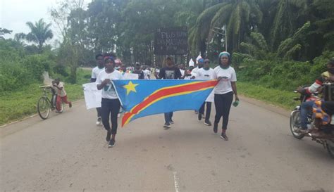 RDC les élèves poursuivent leur sit in à Beni pour exiger le départ de