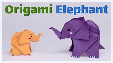 How To Make Origami Elephant Origami Elephant Origami Elephant Origami How To Make Origami