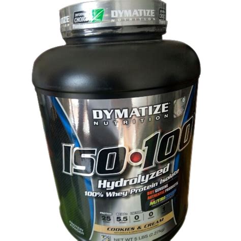 isolate dymatize iso  packaging type plastic container   kg