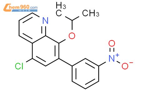 648897 04 5 Quinoline 5 Chloro 8 1 Methylethoxy 7 3 Nitrophenyl