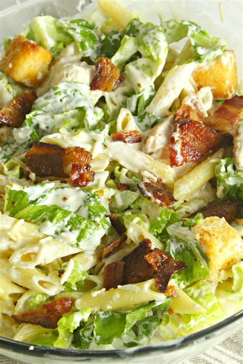 Chicken Caesar Pasta Salad My Incredible Recipes