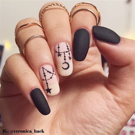 Matte Witch Nail Art For Halloween Witchy Nails Witch Nails Nail