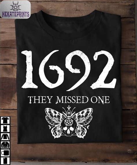 1692 They Missed One Butterfly Salem Witch Trials FridayStuff