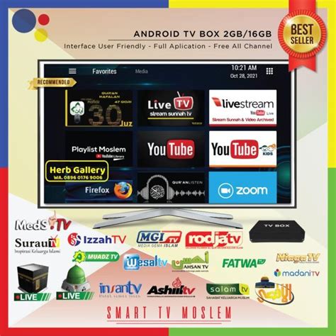 Jual Smart Tv Muslim Android Tv Box Rodja Tv Alquran Bukan Parabola