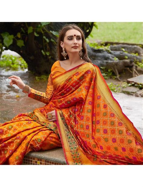 Shop Latest Banarasi Silk Saree In Australia At Indifeels