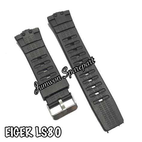 Jual Strap Tali Jam Tangan Eiger Ls80 Tali Eiger Ls 80 Eiger Ls 80