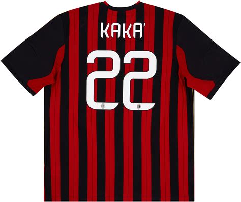 2013 14 AC Milan Home Shirt Kaká 22 NEW XXL