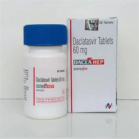 Daclahep Mg Tablet Daclatasvir Tablet At Rs Bottle