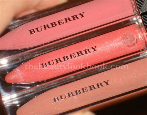 Burberry Lip Glow Natural Lipgloss Tea Rose Cameo Pink And Nude Beige The Beauty