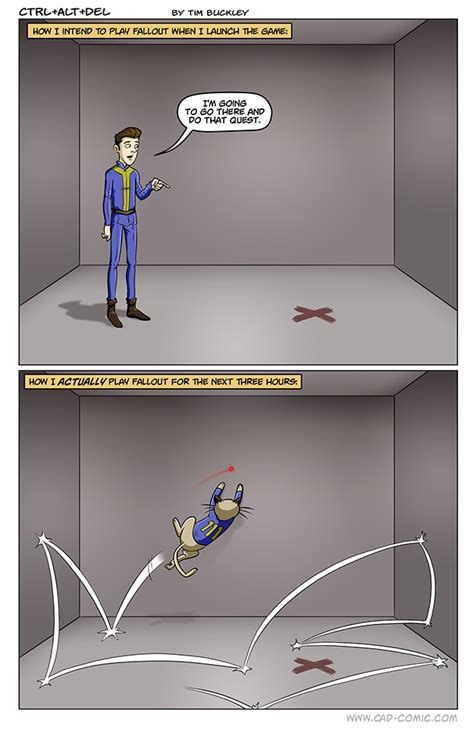 25 Hilarious Fallout Fan Comics That Will Make Any Player Say “same”